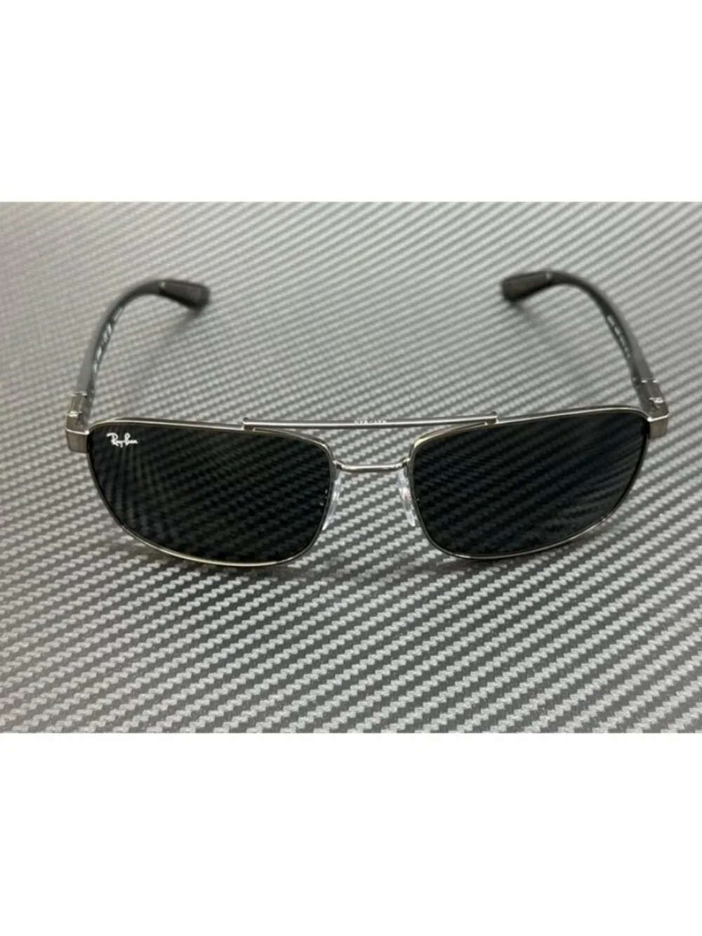 New Ray-Ban Men Gunmetal Sunglasses 60-18-145